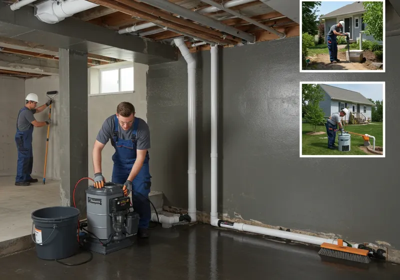 Basement Waterproofing and Flood Prevention process in Brook Highland, AL